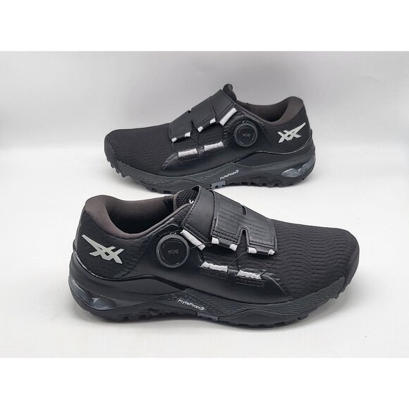 Asics Gel Kayano Ace BOA Mens Black Golf Shoes Size 6.5 - Picture 4 of 10